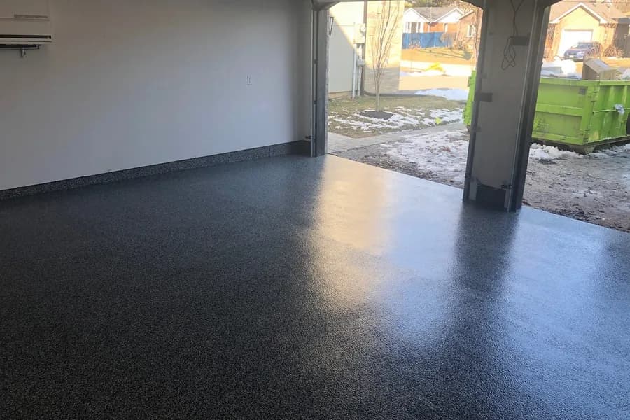 Polyaspartic floor